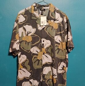 Floral Patterned Men's Shirt